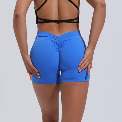 Elevate Your Workout with DIAS FIT JOY High-Waisted V-Back Yoga Shorts for Women - Ultimate Comfort and Style!