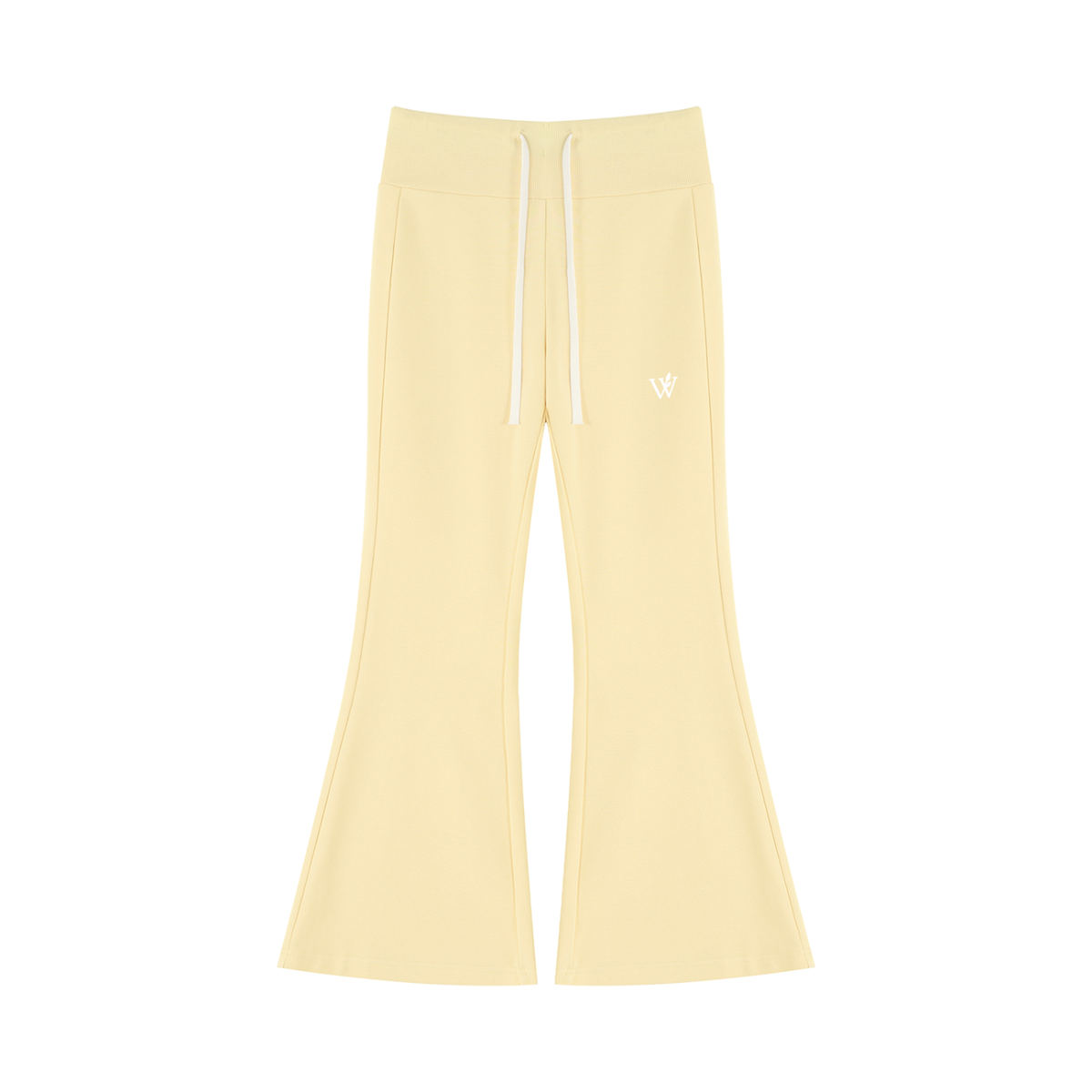 Women's Drawstring Flared Leg Pants