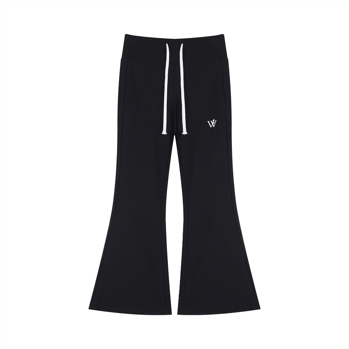 Women's Drawstring Flared Leg Pants