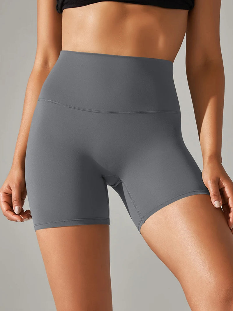 Elevate Your Workout with Our Women's High Waist Fitness Shorts - Squat Proof, Quick Dry, and Perfect for Every Season