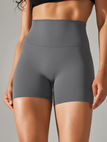 Elevate Your Workout with Our Women's High Waist Fitness Shorts - Squat Proof, Quick Dry, and Perfect for Every Season