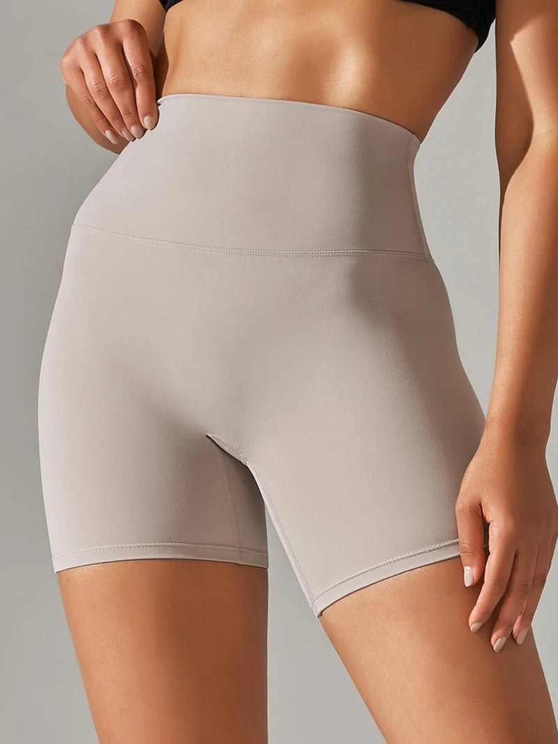 Elevate Your Workout with Our Women's High Waist Fitness Shorts - Squat Proof, Quick Dry, and Perfect for Every Season