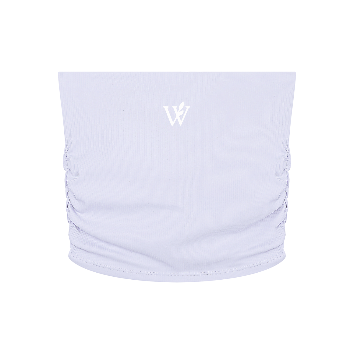 Women’s Ruched Cropped Yoga Tube Top