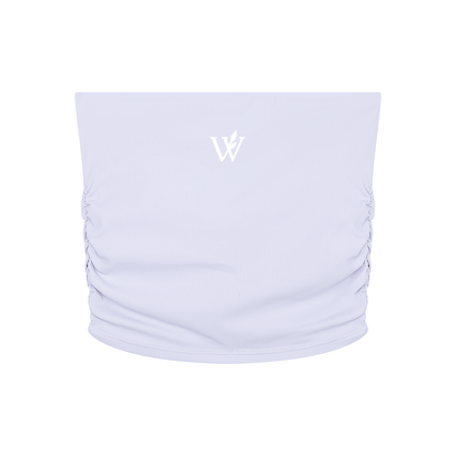 Women’s Ruched Cropped Yoga Tube Top