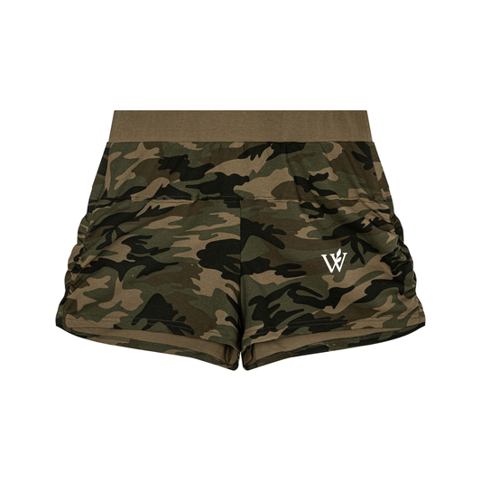 Women's Slim Camo Shorts