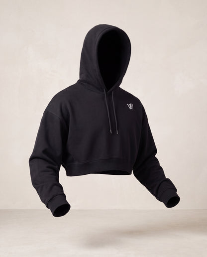 Essential Cropped Hoodie