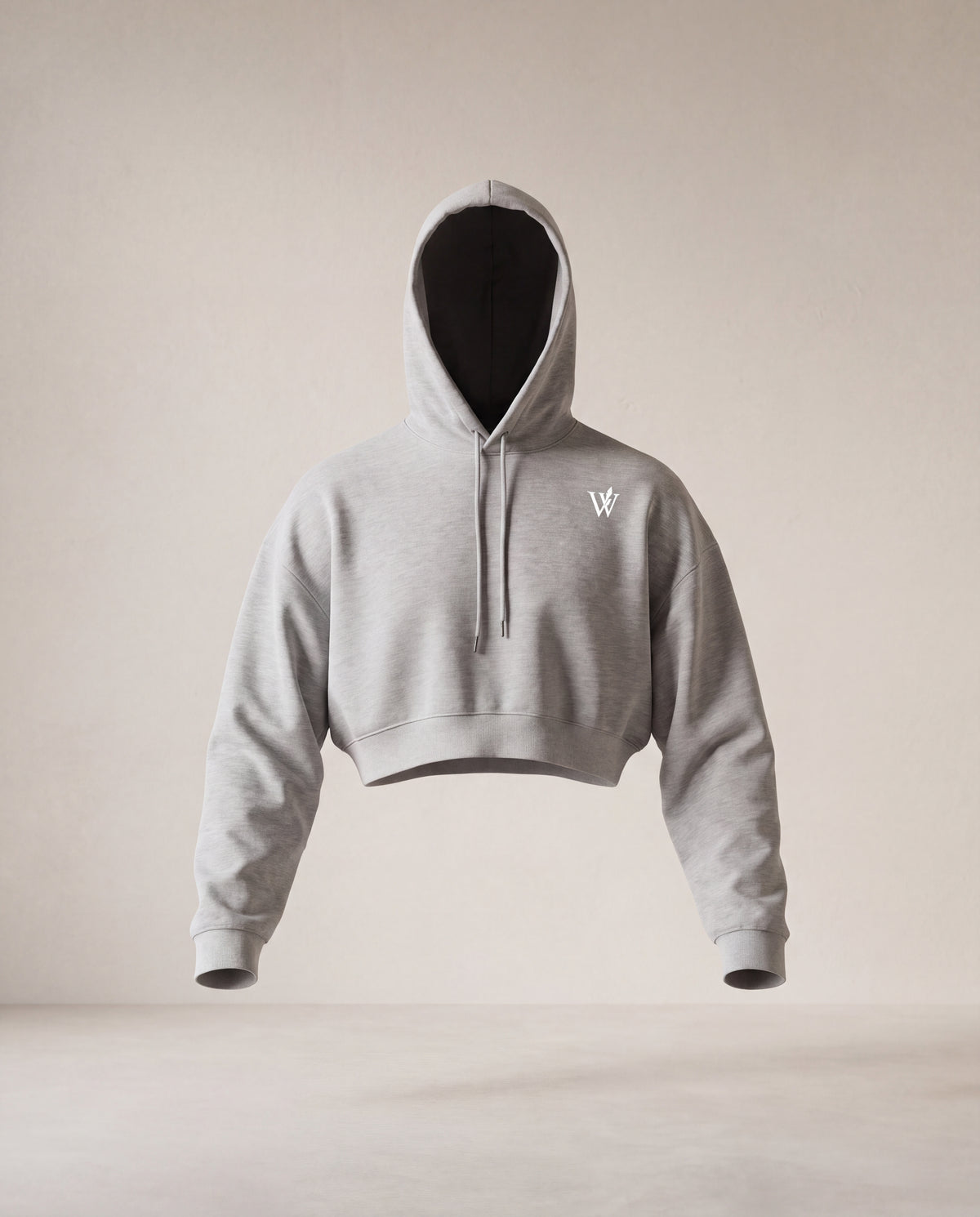 Essential Cropped Hoodie