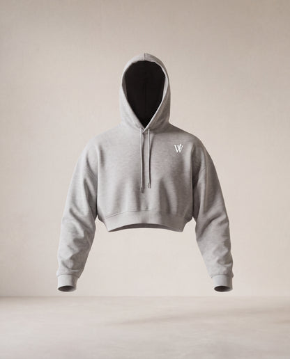 Essential Cropped Hoodie