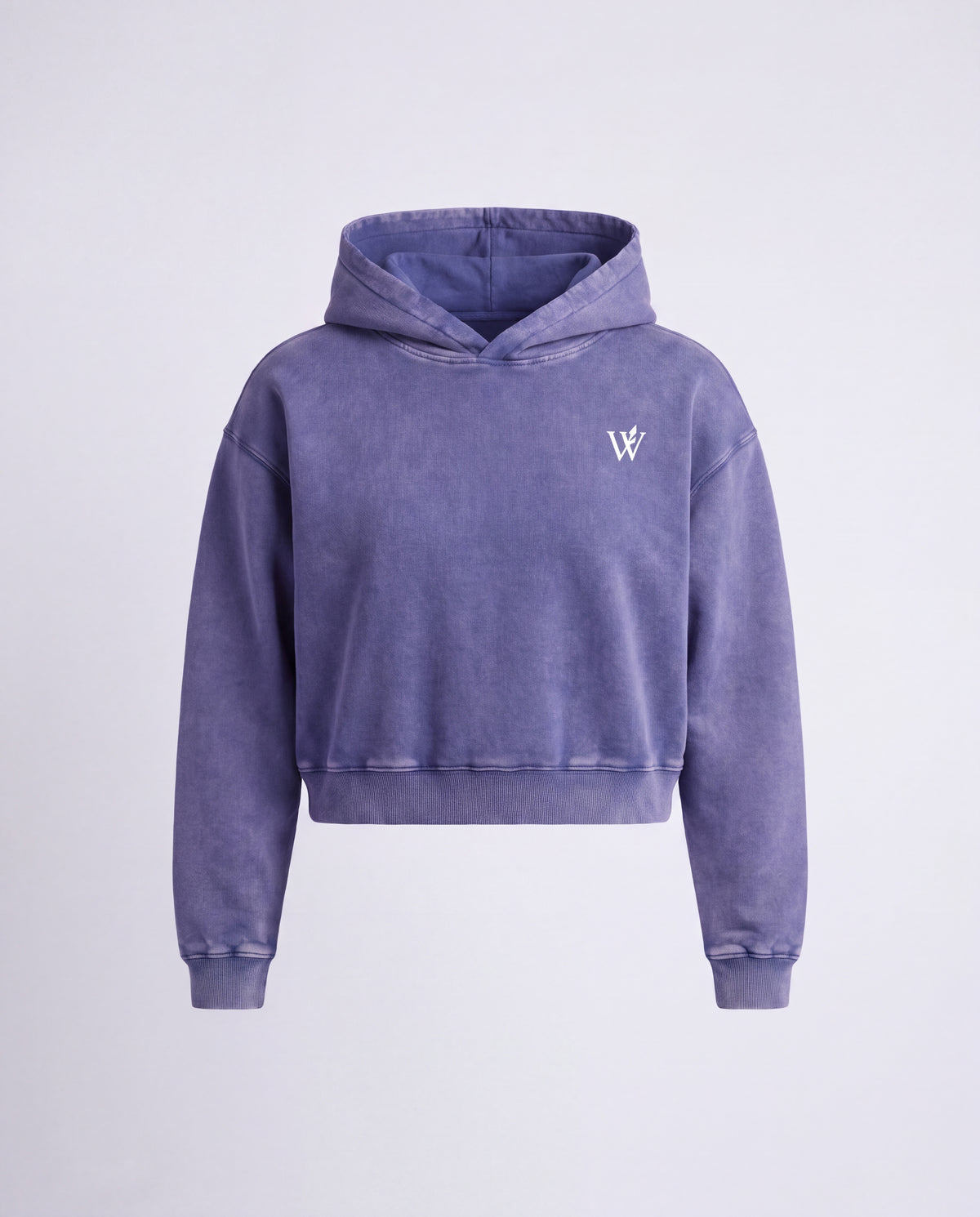 Women’s Mineral Washed Crop Hoodie