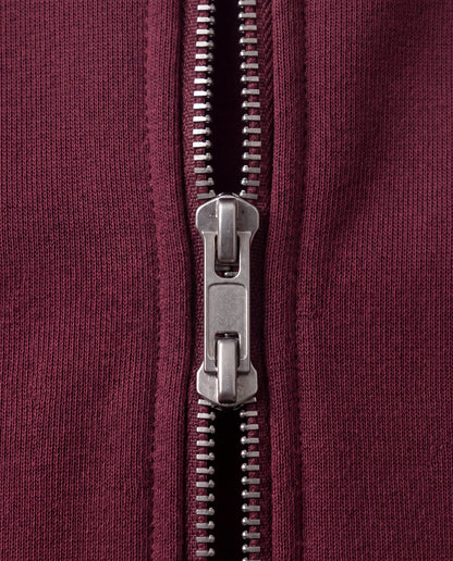 Heavyweight Raglan Sleeve Zip Hoodie