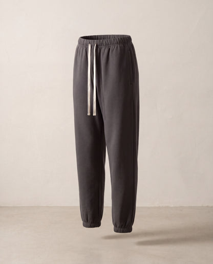 100% cotton Heavyweight Sweatpants -Fabric Weight: 530 gsm (15.6 oz)-Thick