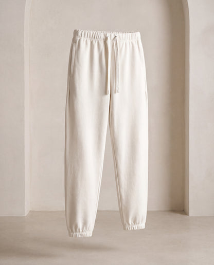 100% cotton Heavyweight Sweatpants -Fabric Weight: 530 gsm (15.6 oz)-Thick