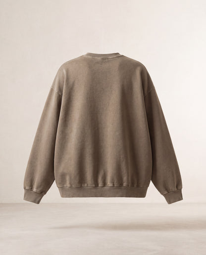 Snow Washed Oversized Sweatshirt