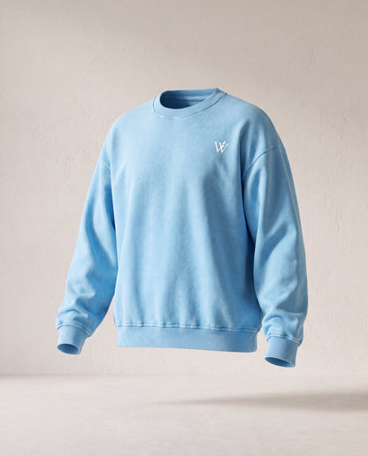 Snow Washed Oversized Sweatshirt