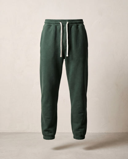 100% cotton Heavyweight Sweatpants -Fabric Weight: 530 gsm (15.6 oz)-Thick