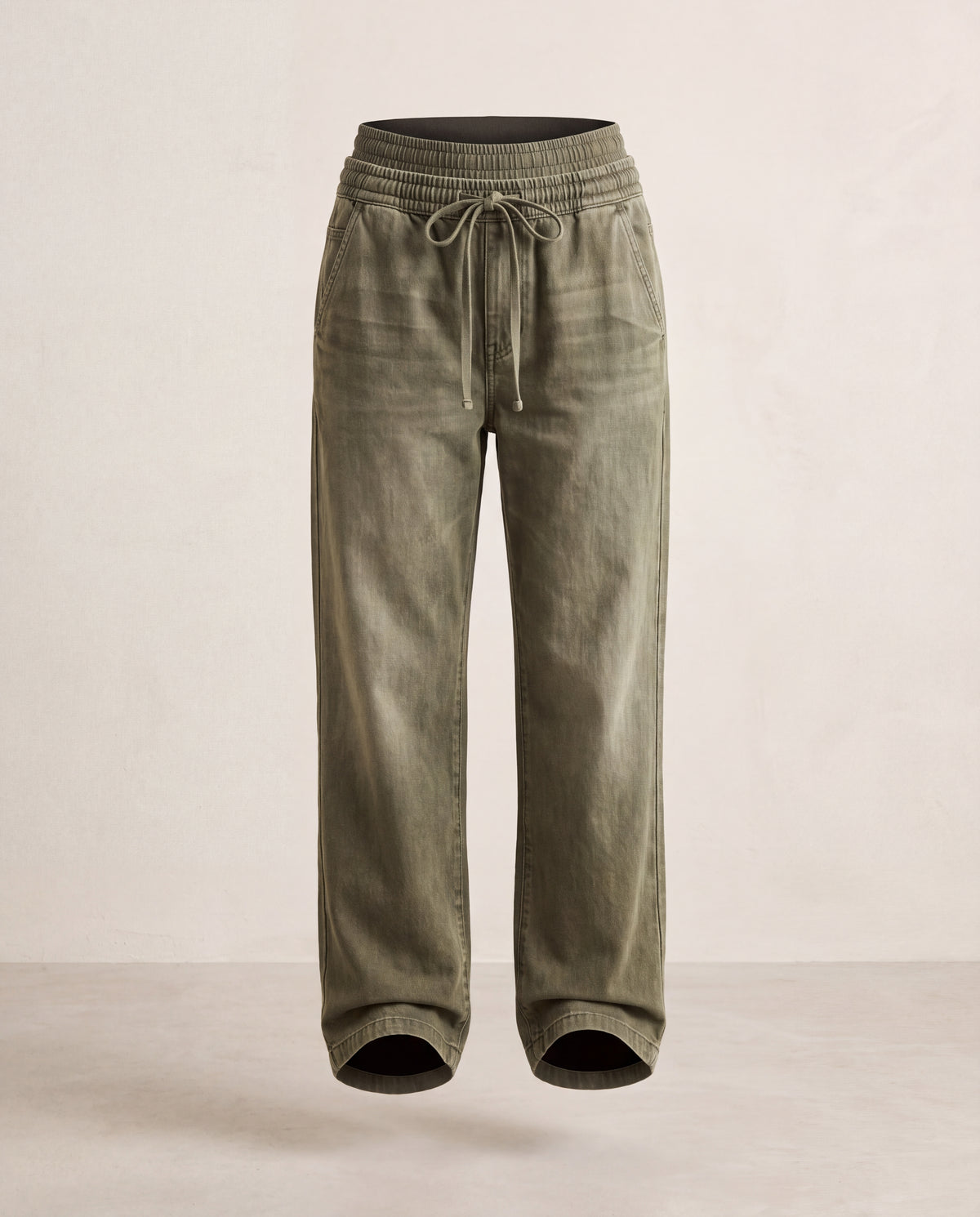 Vintage Washed Waist Pants