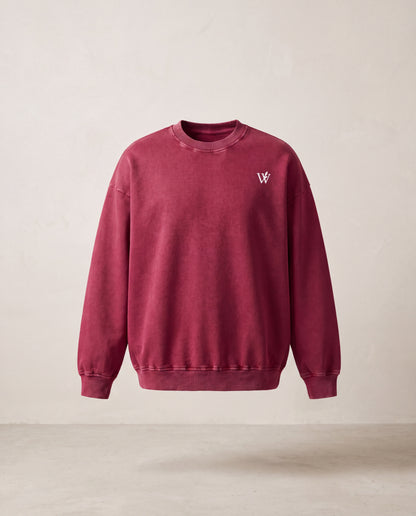 Snow Washed Oversized Sweatshirt