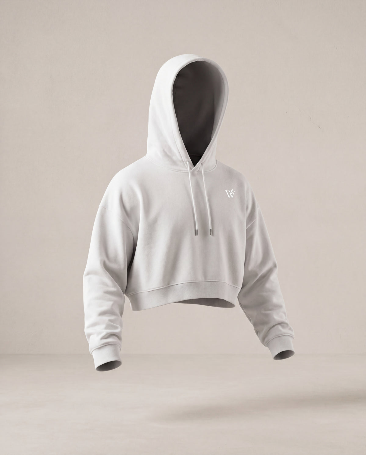 Essential Cropped Hoodie