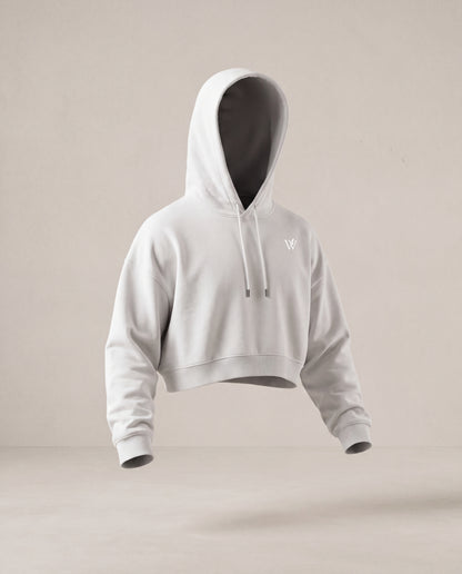Essential Cropped Hoodie