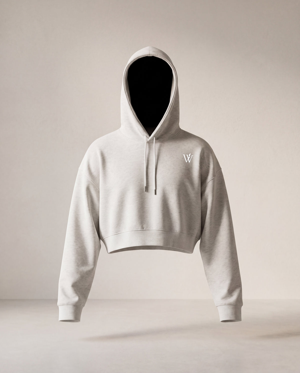 Essential Cropped Hoodie