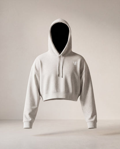 Essential Cropped Hoodie