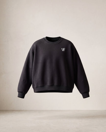 Unisex Boxy Vintage Washed Sweatshirt