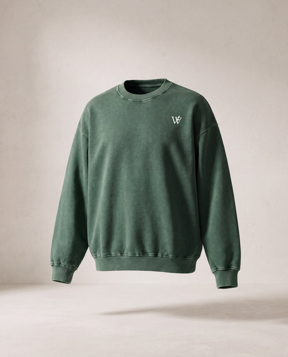 Snow Washed Oversized Sweatshirt
