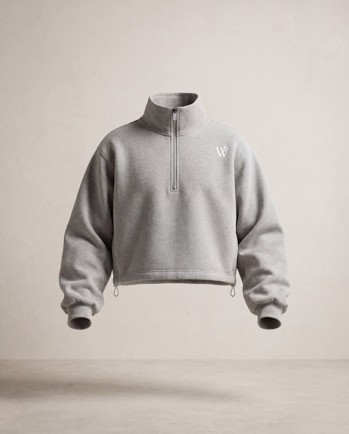 Women’s Mock-Neck Quarter-Zip Sweatshirt