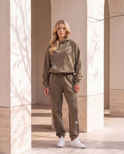 Snow Wash Heavyweight Jogged Sweatpants